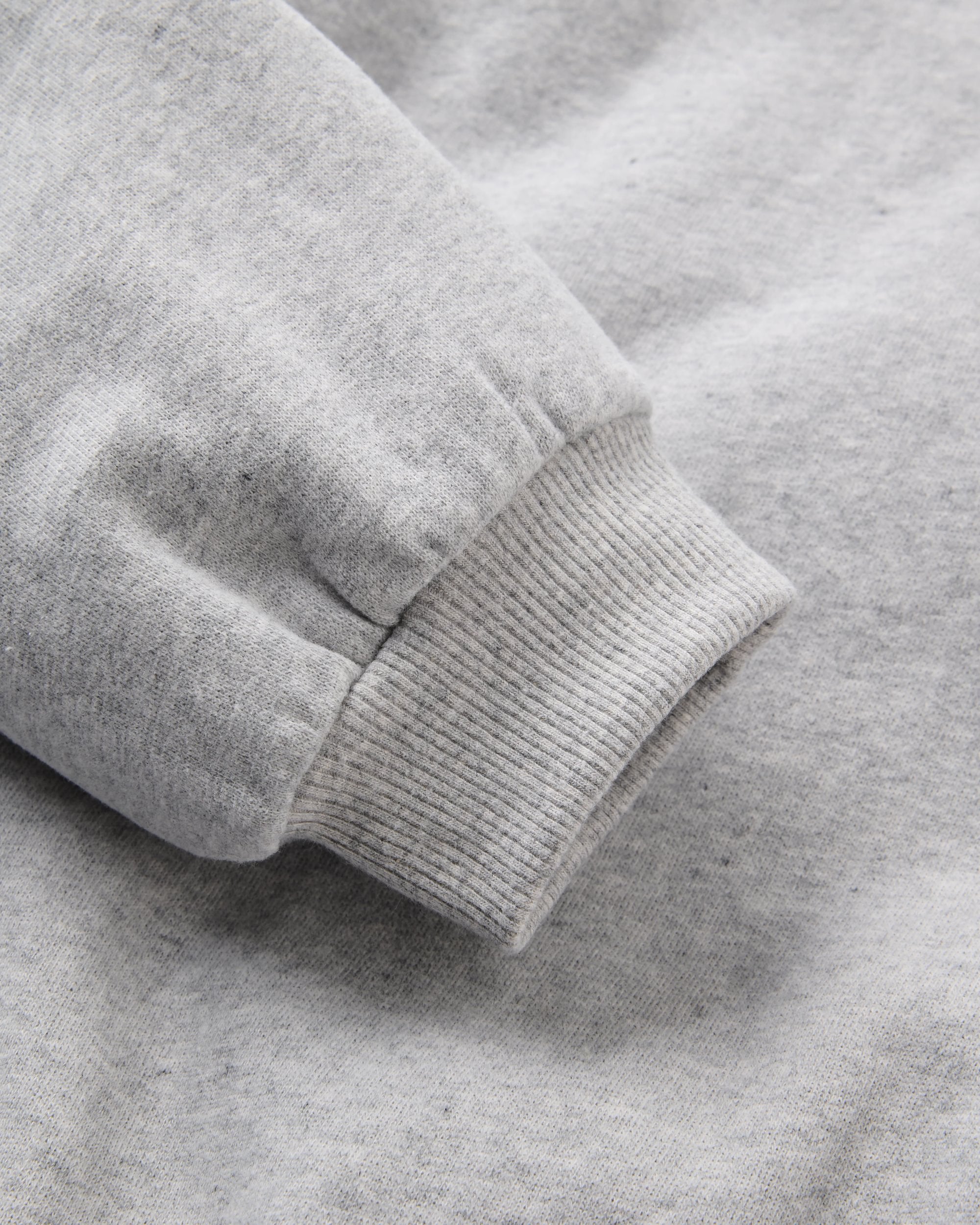 Heritage Women's Sweatshirt - Mid Grey Marl - Flatlay