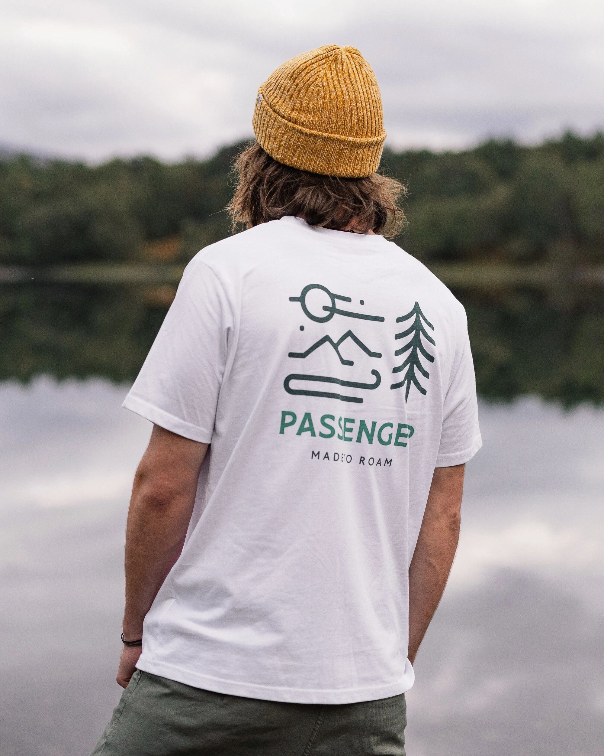 Phoenix Organic Cotton T-Shirt - White - Lifestyle