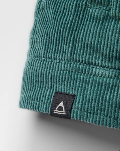 Taylor Organic Cord Jacket - Deep Ocean - Flatlay