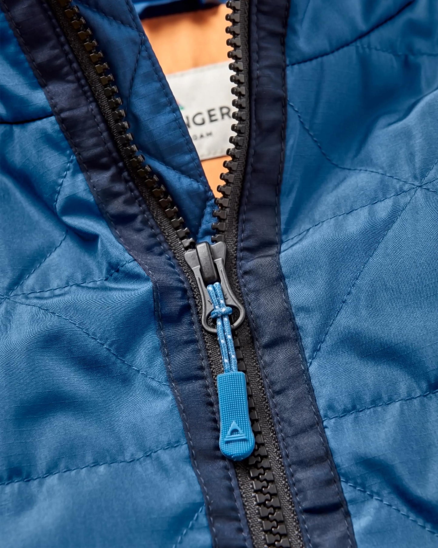 Trace Recycled Thermore® Insulated Jacket - Dark Denim/ Apricot