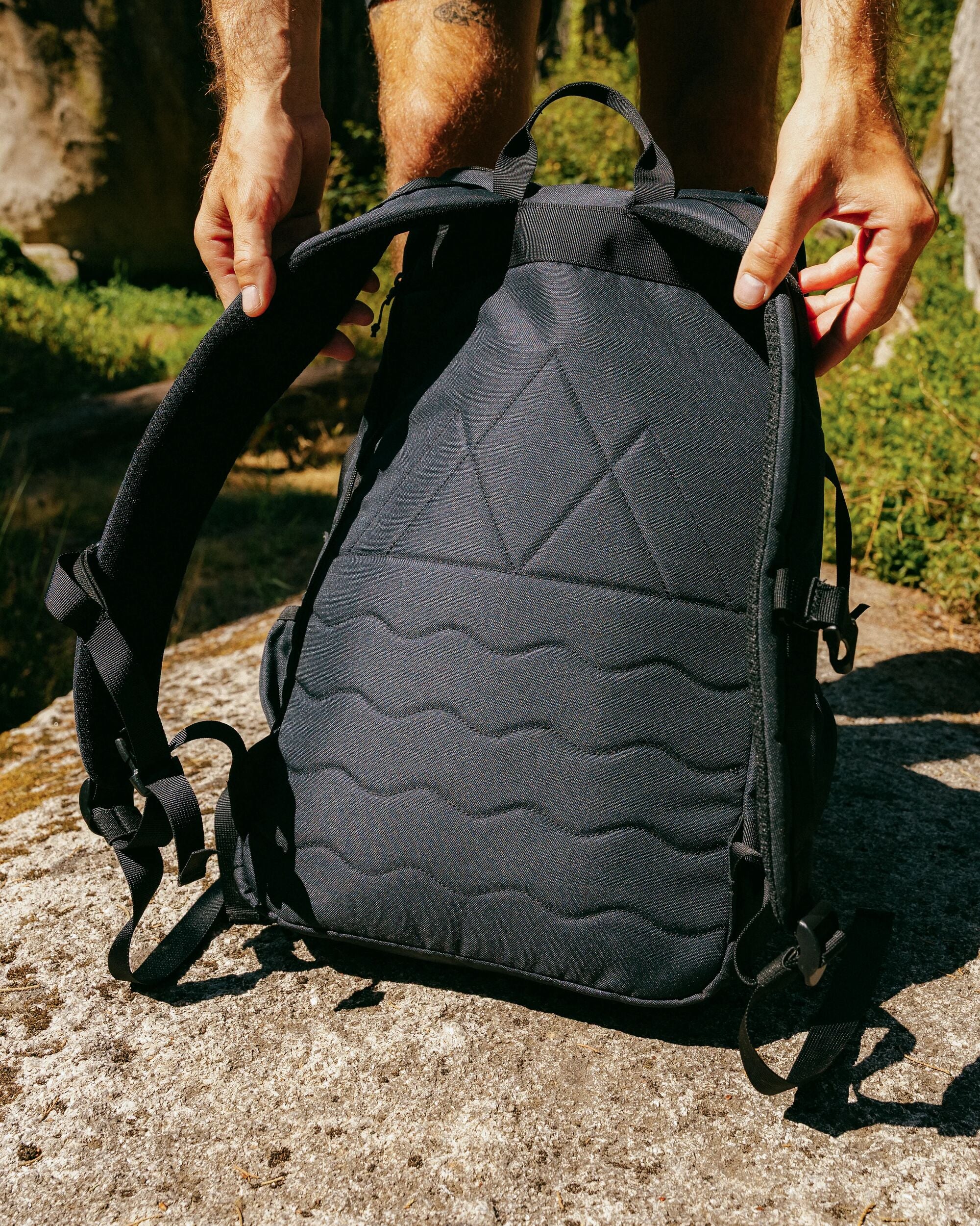Boondocker 26L Backpack - Black - Lifestyle