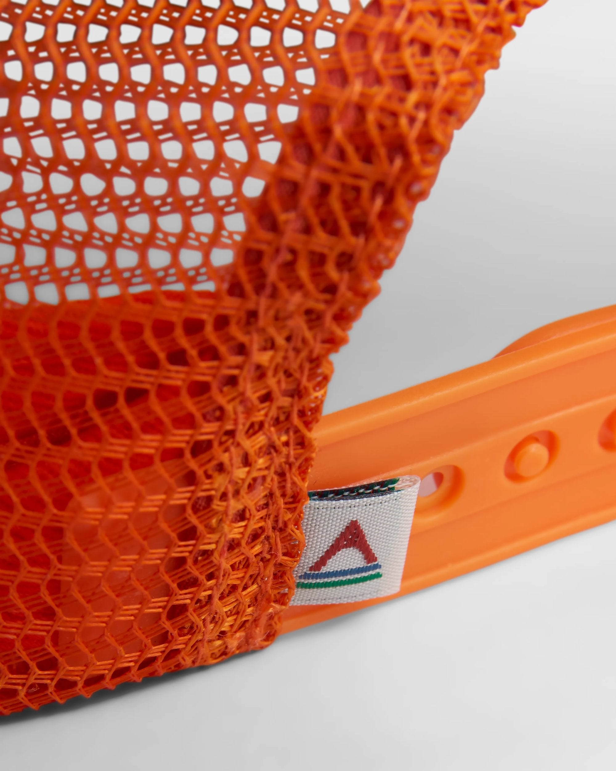 Heritage Mesh Snapback Cap - Cappuccino - Flatlay