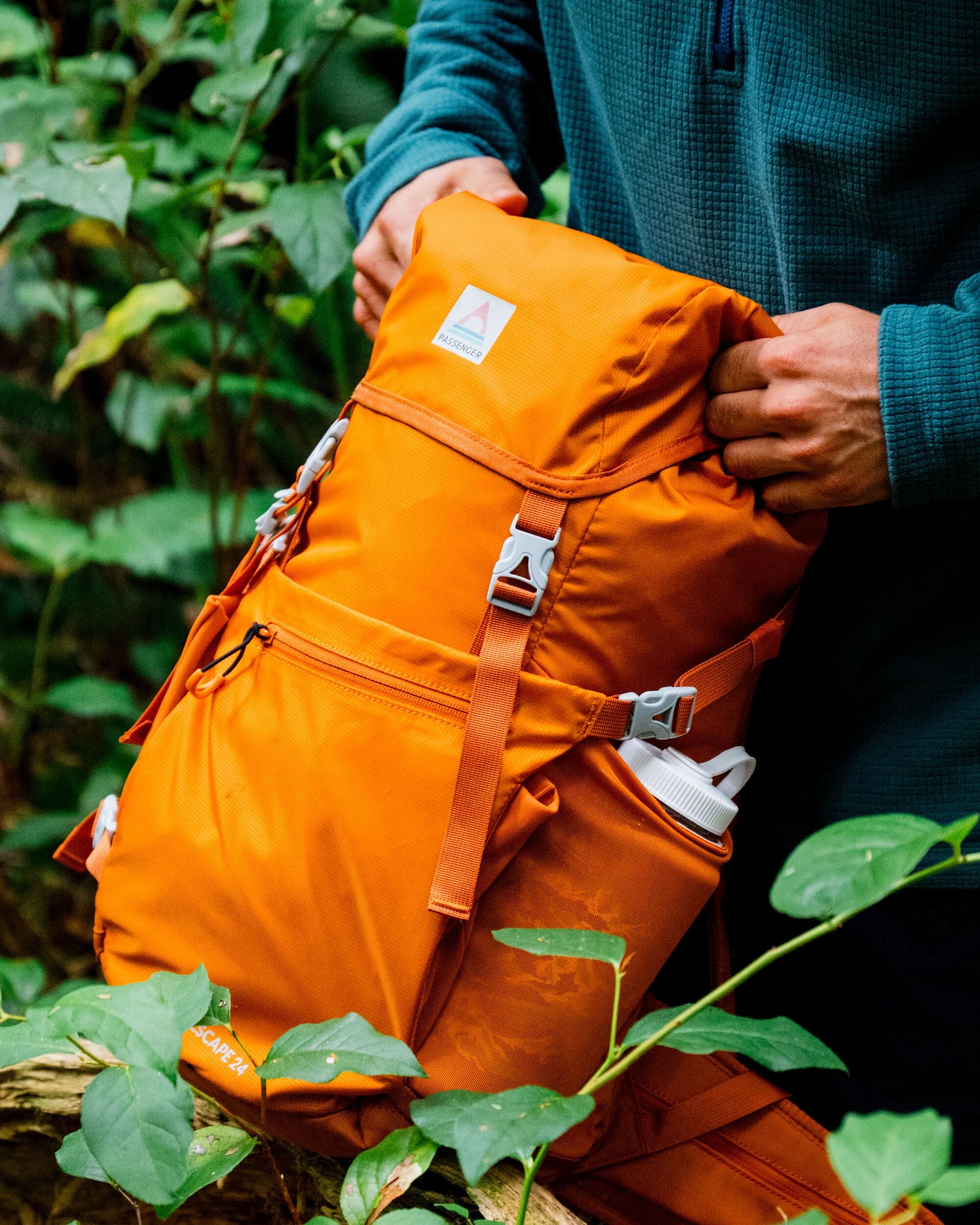 Trailscape Recycled 24L Backpack - Sunrise Orange - Lifestyle