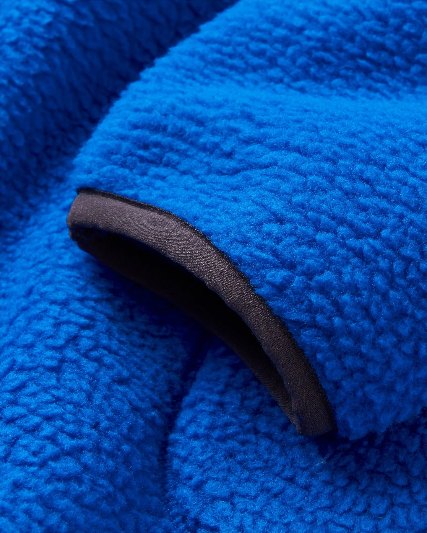 Offgrid 1/2 Zip Recycled Sherpa Fleece - Azure Blue