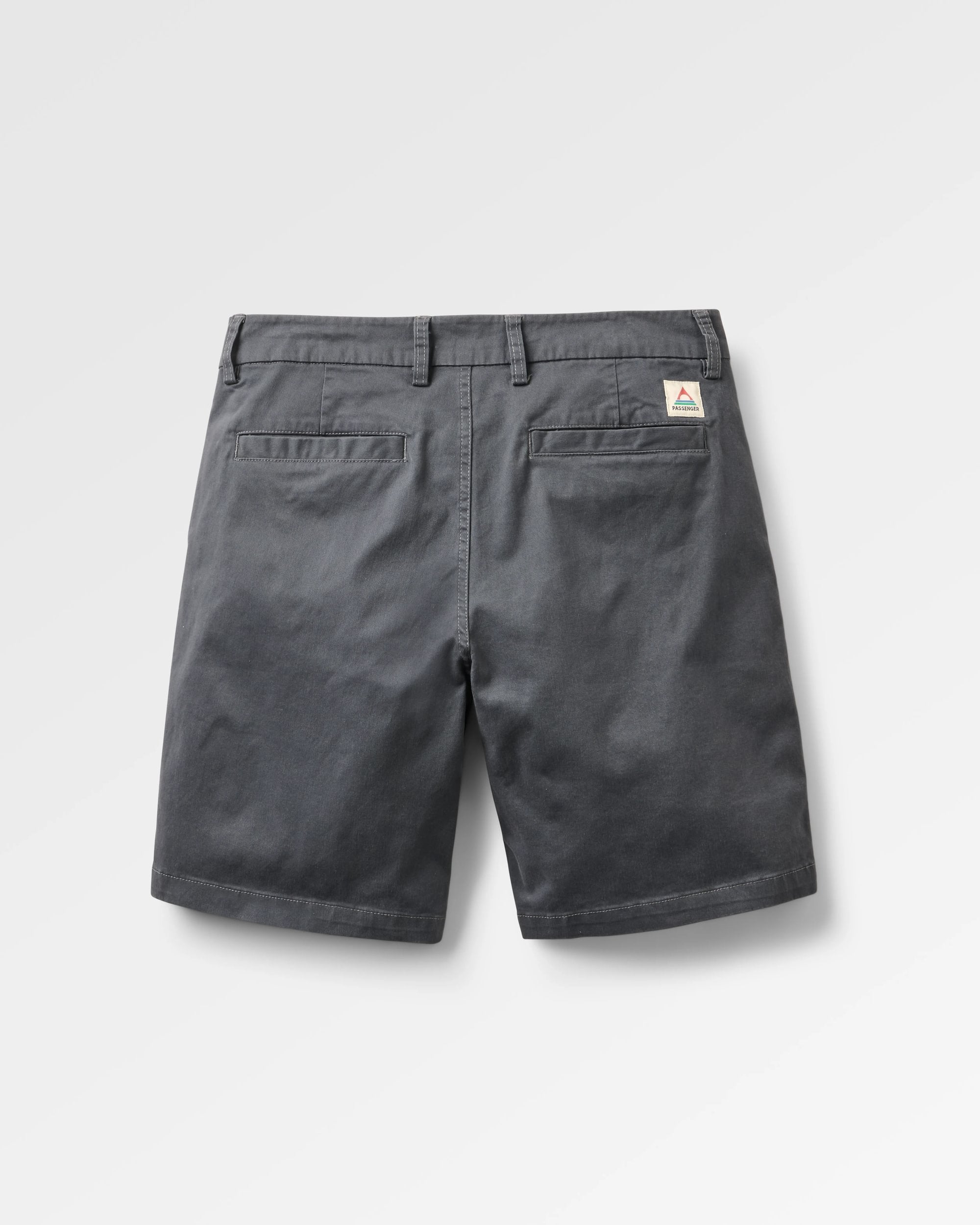 365 Organic Cotton Short - Charcoal - Flatlay