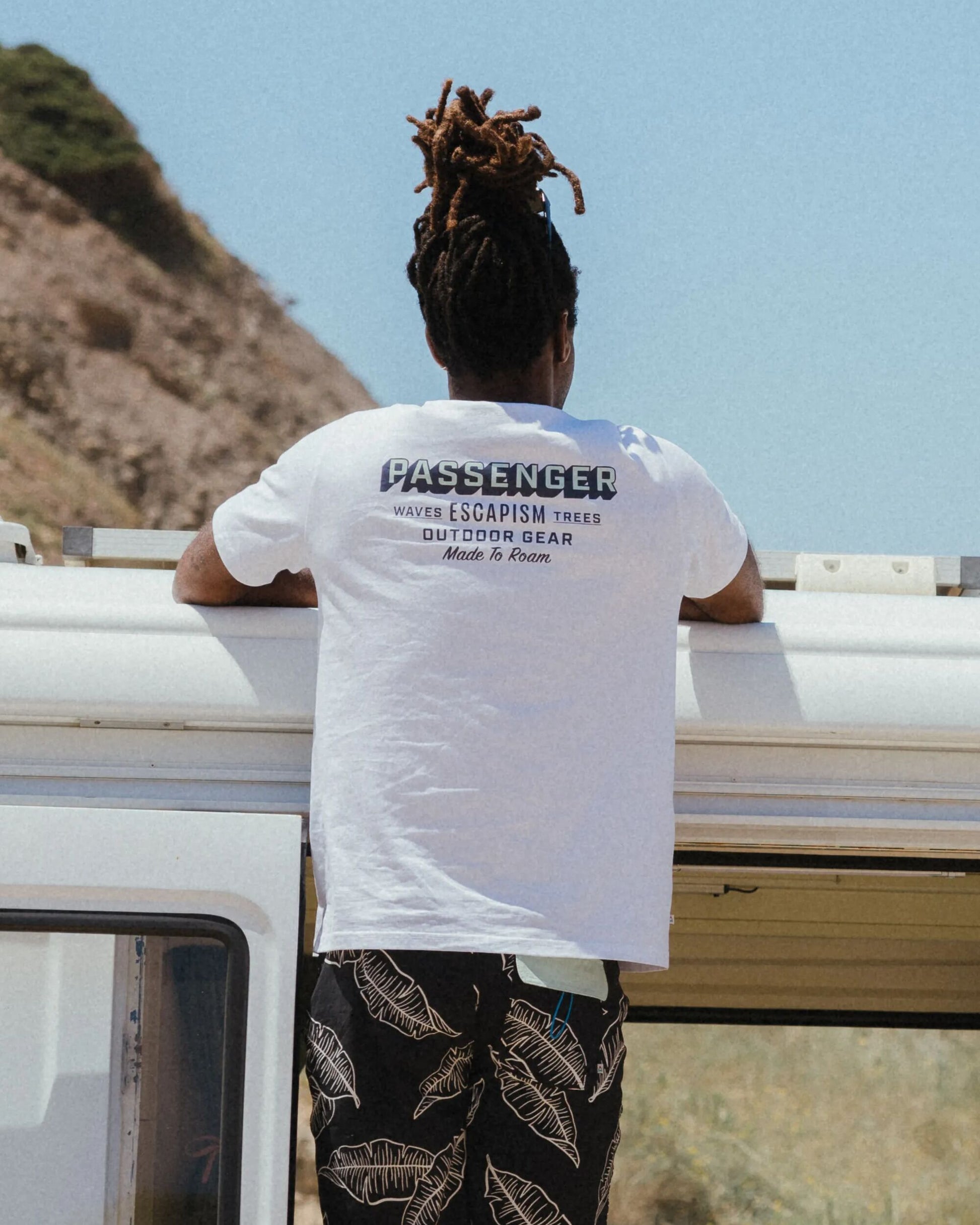 Outdoor Gear Organic Cotton T-Shirt - White - Lifestyle