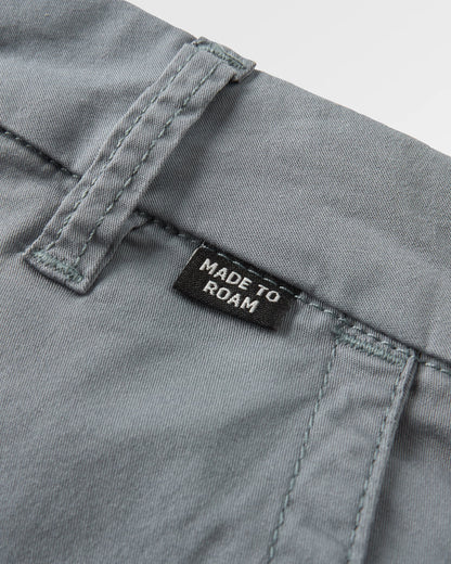 365 Light Organic Cotton Trouser - Storm Grey - Flatlay