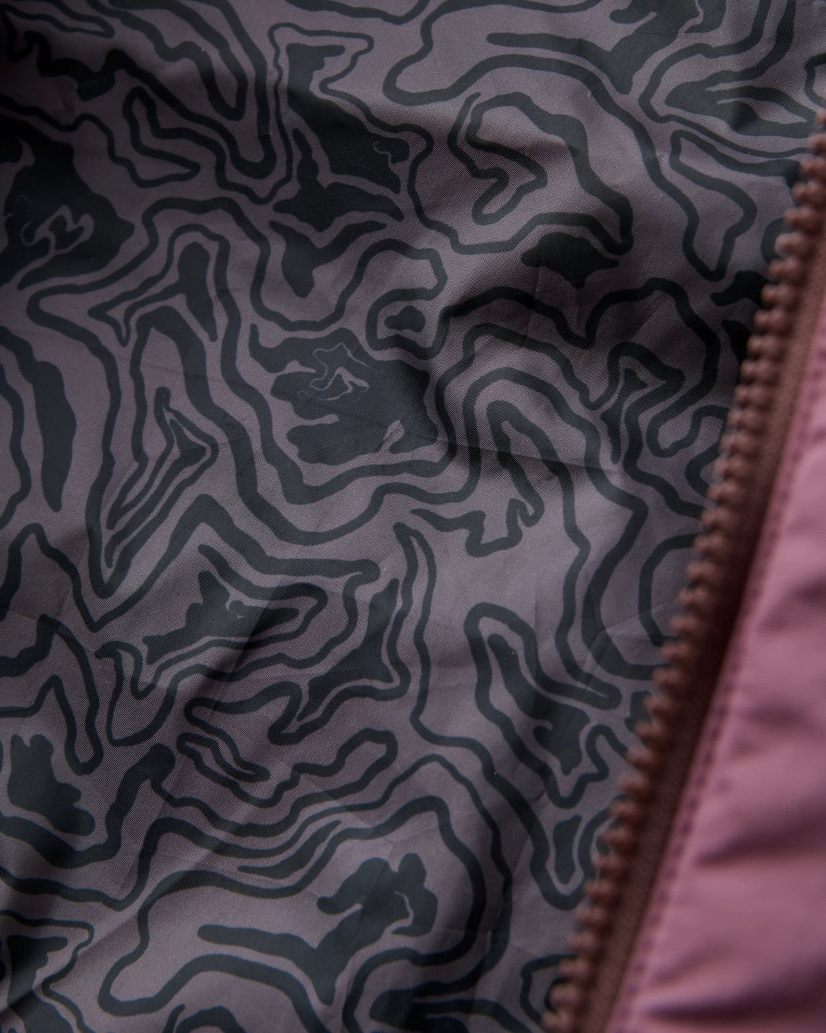 Oceanic Heavyweight Insulated Full Zip Jacket - Brambleberry - Flatlay