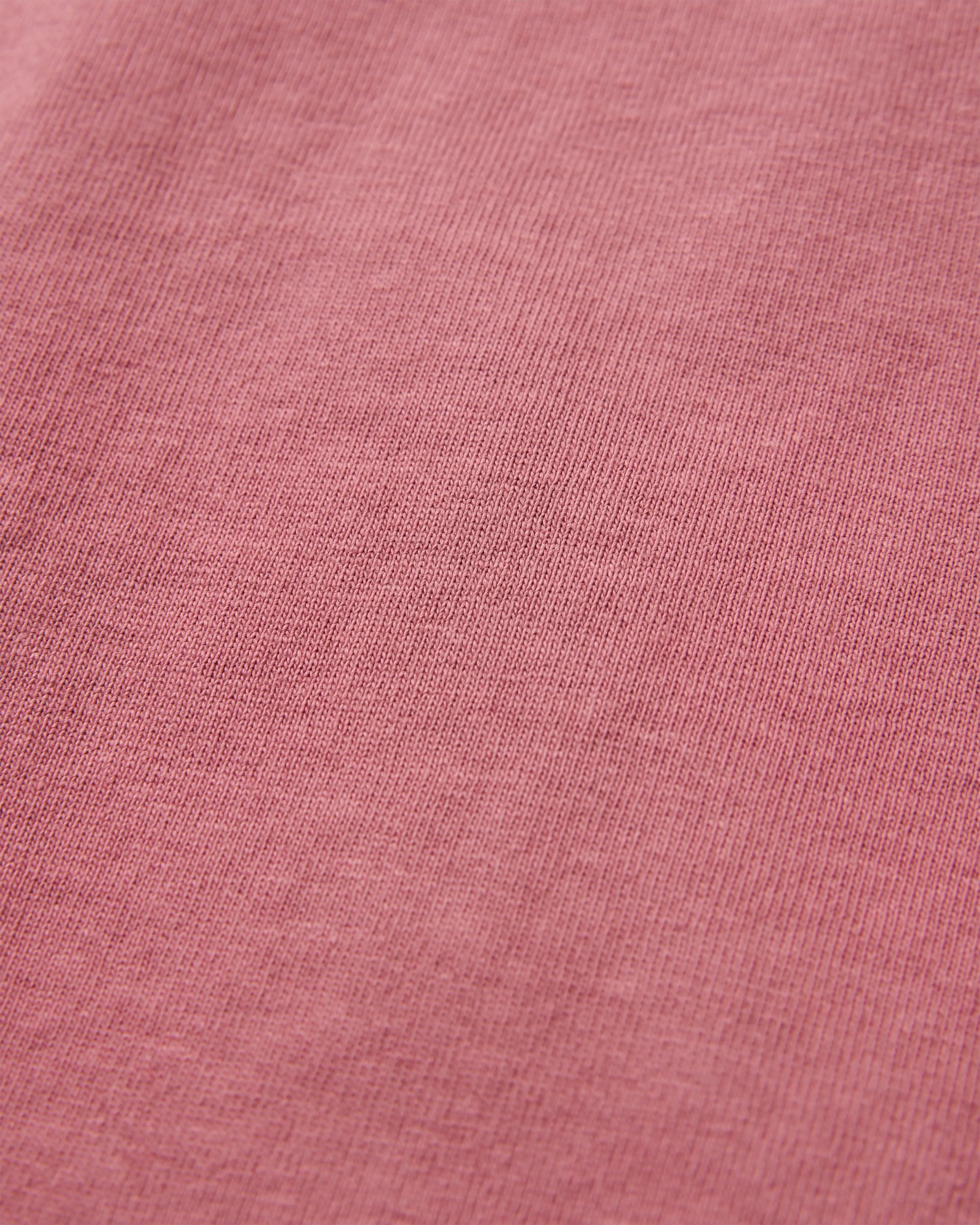 Heritage Recycled Relaxed Fit LS T-Shirt - Mauve Dusk - Flatlay