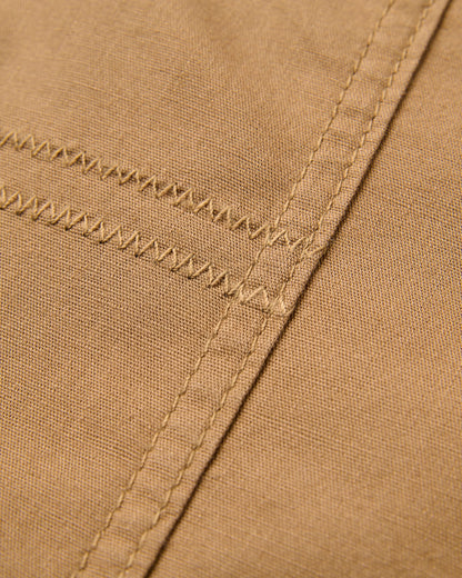 Lani 'Light' Organic Cotton Short - Caramel - Flatlay