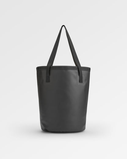 Tide Recycled 30L Bucket Bag - Black - Flatlay
