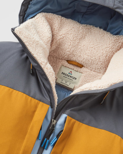 Lumi Insulated Parka - Golden Brown - Flatlay