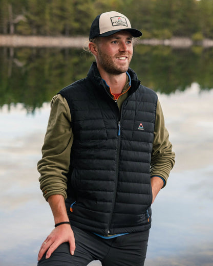 Ashland Down Recycled Vest - Black