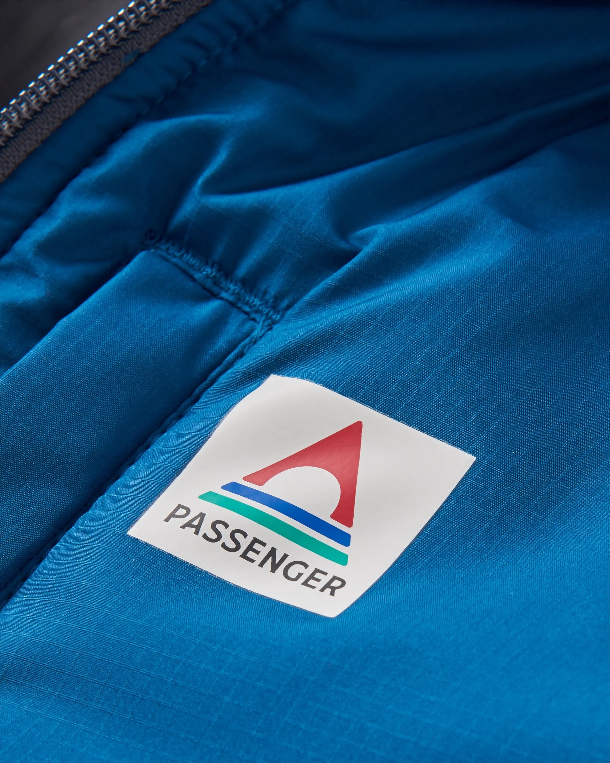 Dylan Recycled Insulated Full Zip Jacket - Tidal Blue - Flatlay