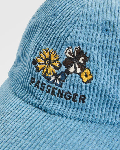 Akita Cap - Faded Denim - Flatlay