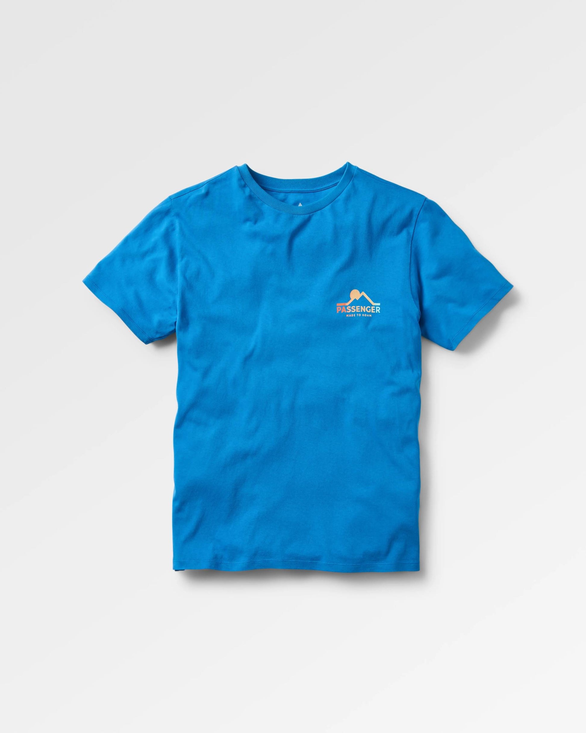 MTR Recycled Cotton T-Shirt - Soft Cobalt