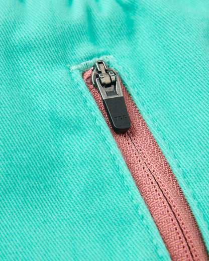 Flaris Cotton Short - Aquamarine - Flatlay