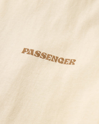 Patches Recycled Cotton T-Shirt - Birch - Flatlay