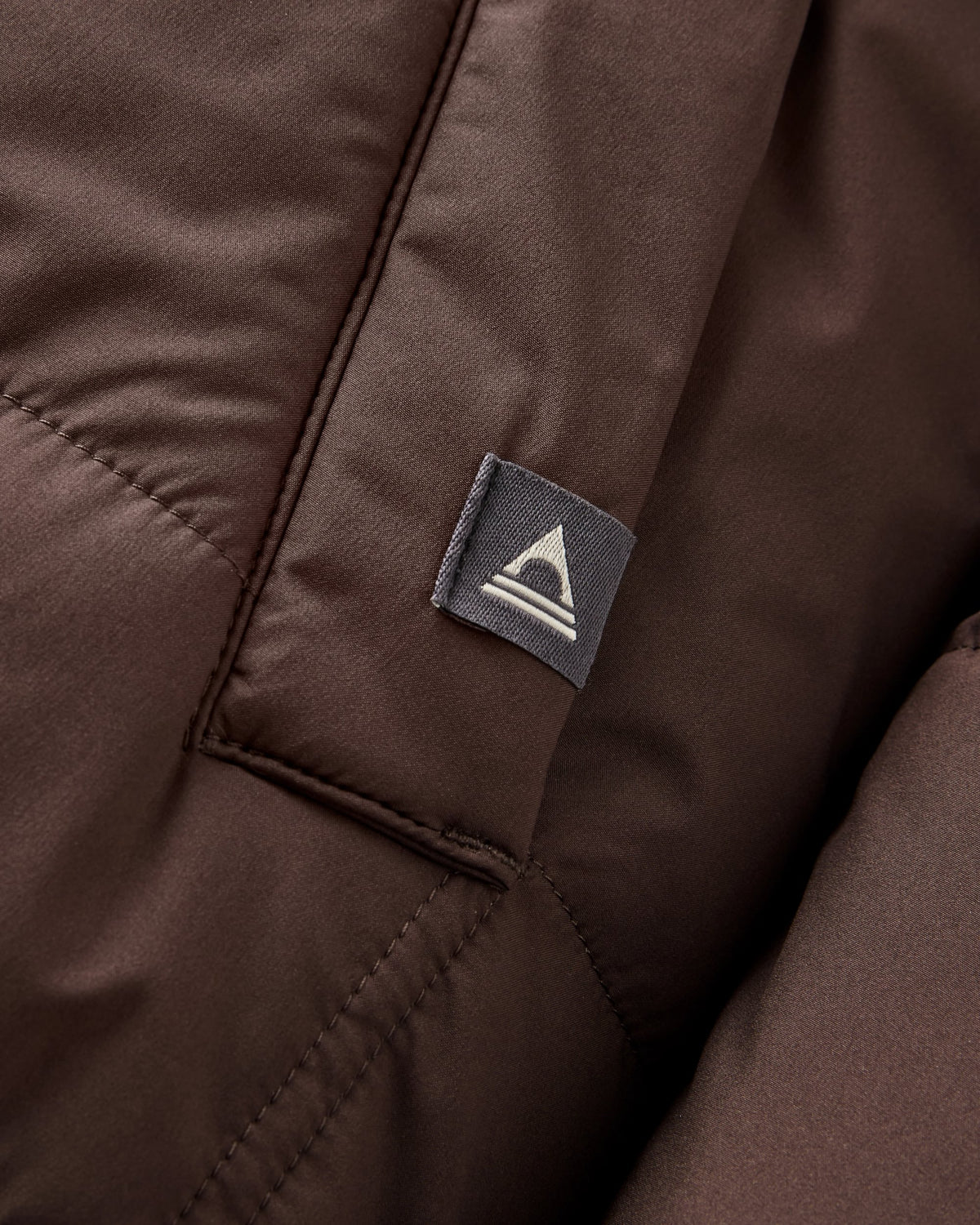 Flora Sherpa Lined Parka - Espresso - Flatlay
