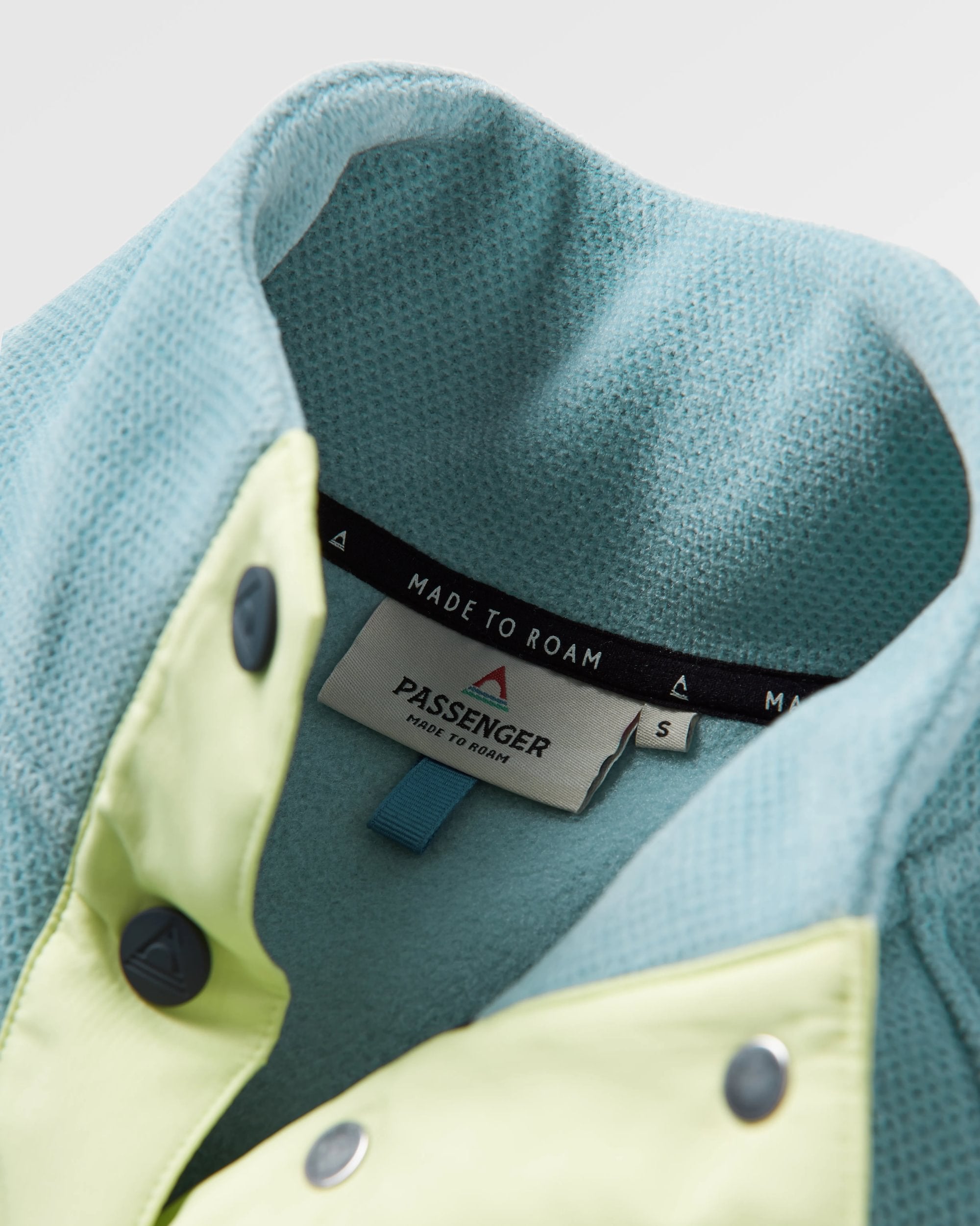 Snowdrop Recycled Polartec® Fleece - Arctic - Flatlay