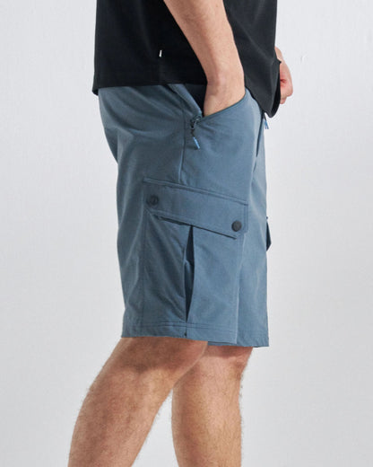 Stride Active Trail Short - Storm Grey - Studio Model