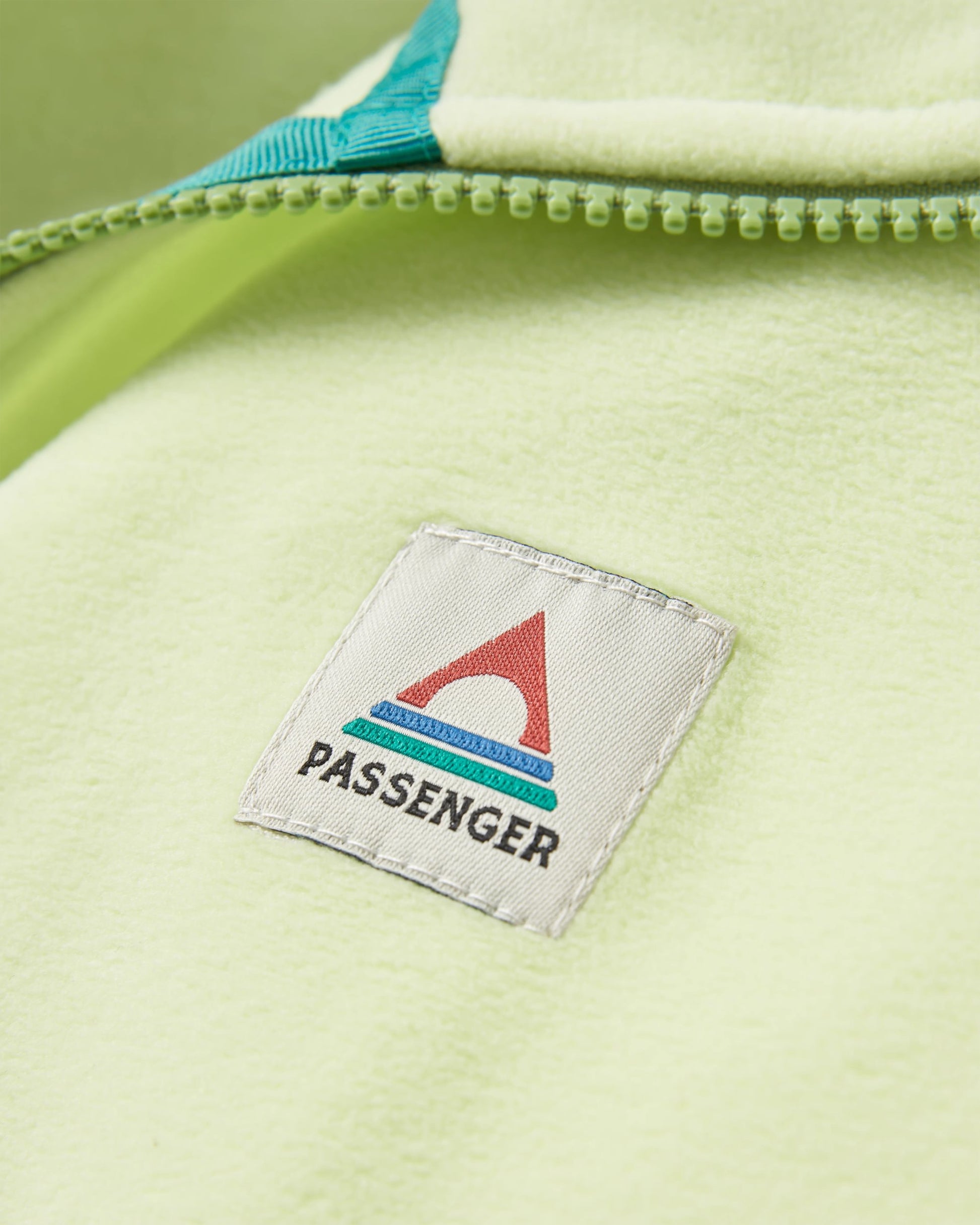 Ayla Recycled Micro Polartec® Fleece - Soft Lime Juice