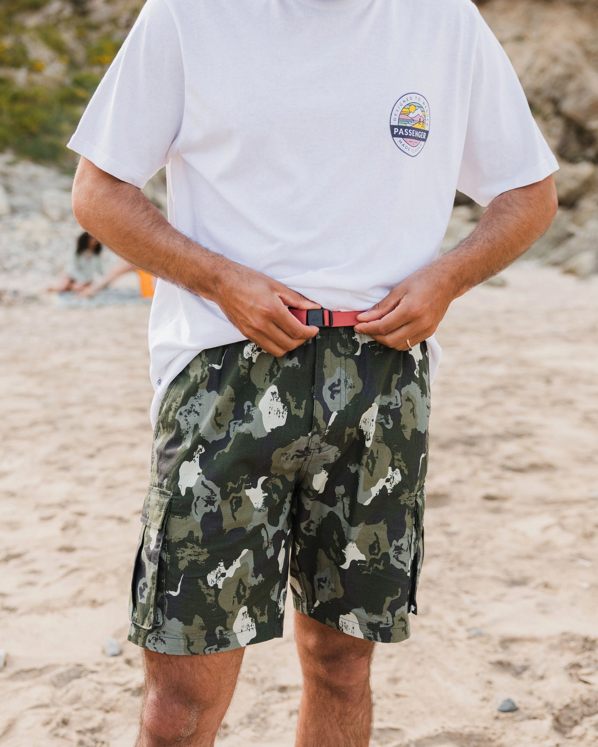 Adventurer Cargo Short - Sycamore Khaki Camo