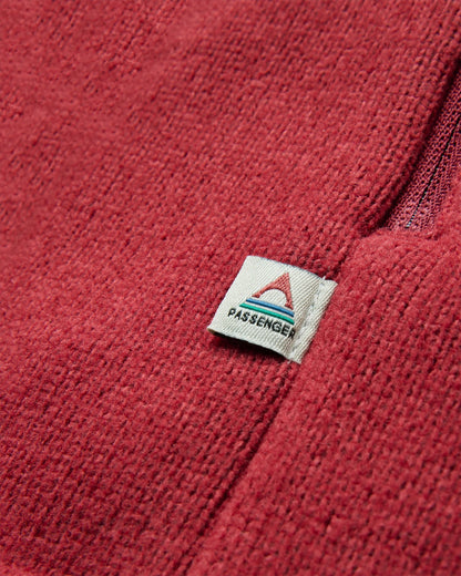 Stargazer Polartec® Fleece - Garnet - Flatlay