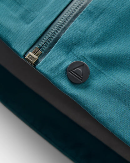 Mens Trailscape 3L Waterproof Jacket - Mediterranean - Flatlay