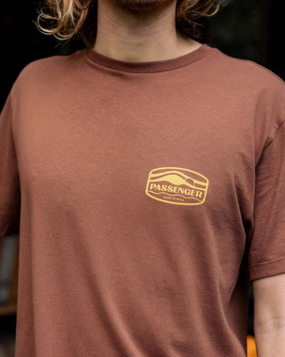 Rambler Recycled Cotton T-Shirt - Cappuccino