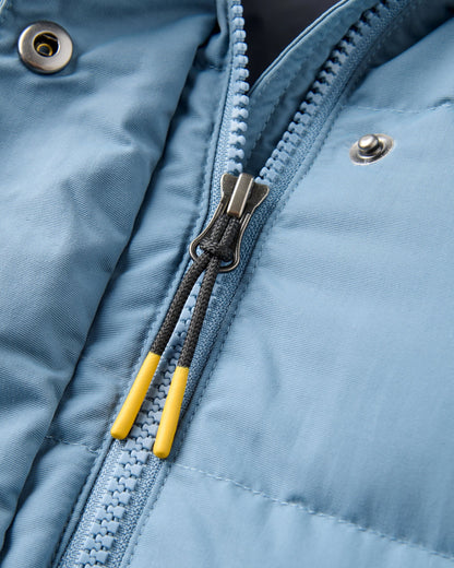 Nook Insulated Jacket - Stormy Blue - Flatlay