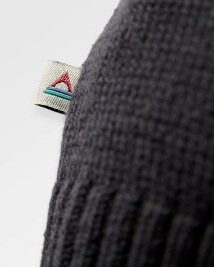 Penida Knitted Jumper - Faded Black - Flatlay