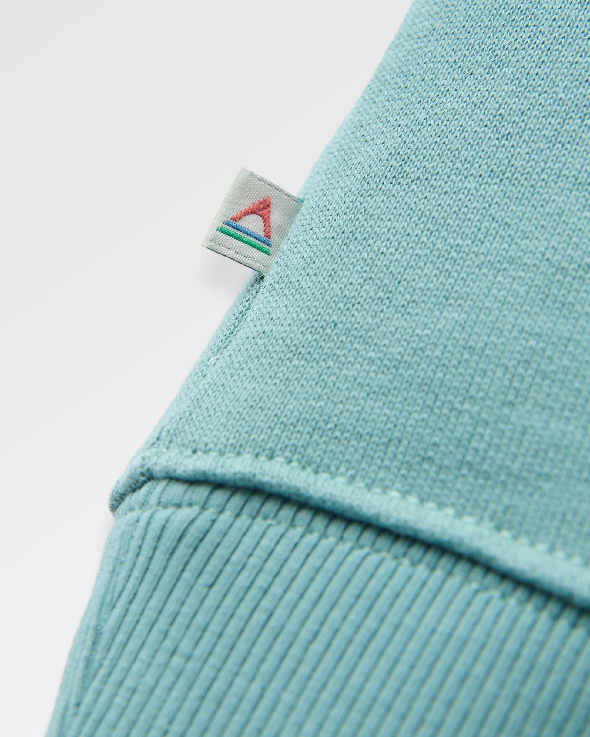 Roamer Patch Relaxed Fit Hoodie - Arctic - Flatlay