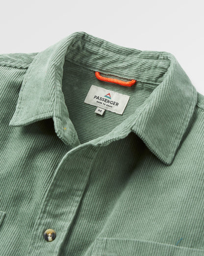 Backcountry Cord Shirt - Pistachio - Flatlay