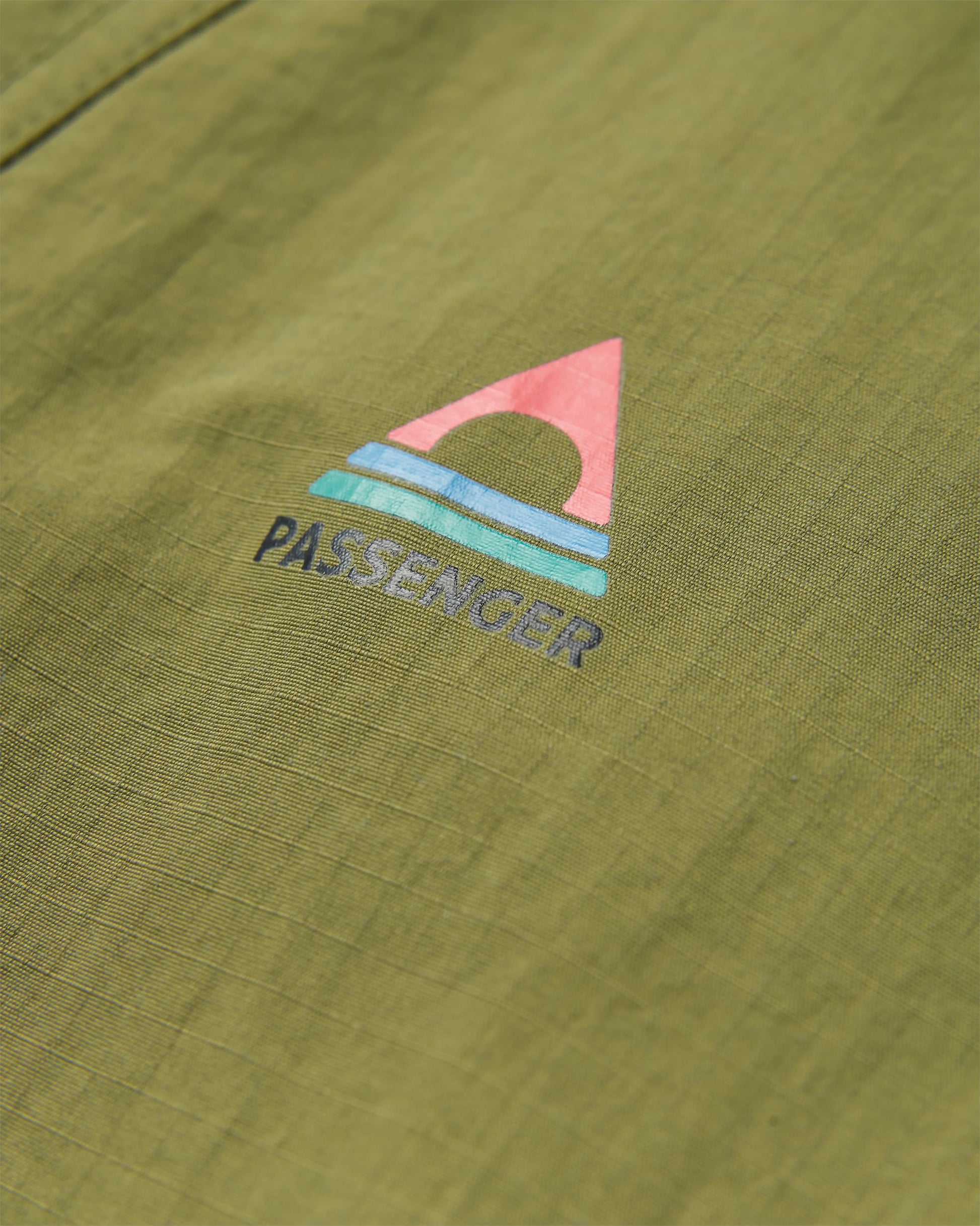 Seek Out Water Resistant Jacket - Khaki - Flatlay