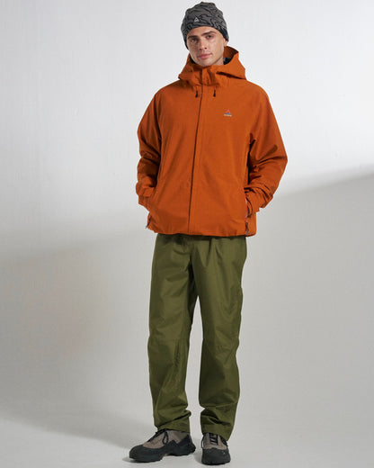 Trailscape Men's Waterproof Trousers - Khaki - Studio Model