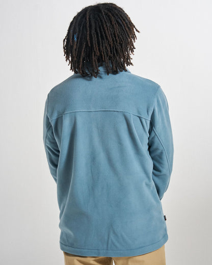 Adapt Polartec® Overshirt - Stormy Blue  - Studio Model