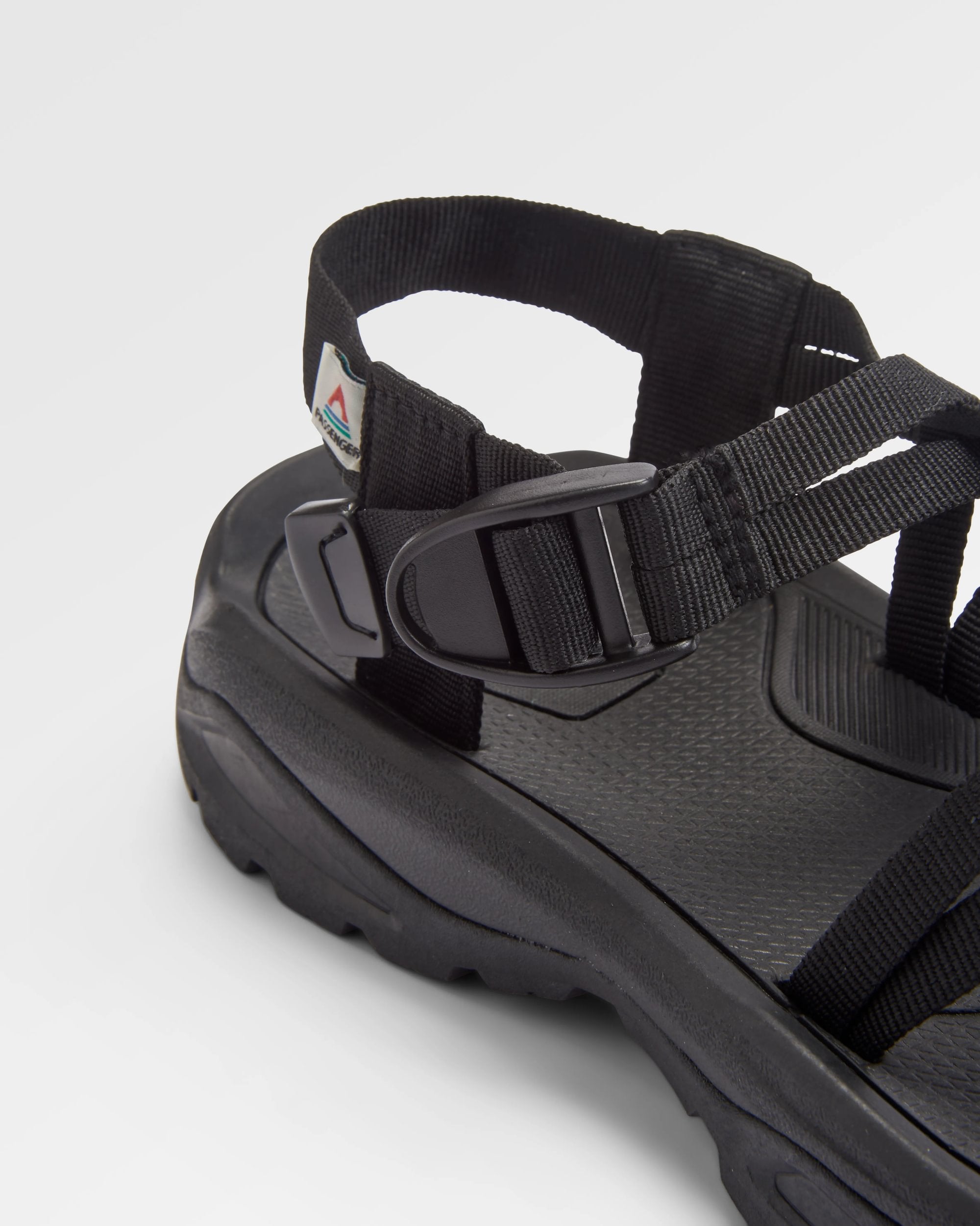 Atlas Roam Sandal - Black - Flatlay