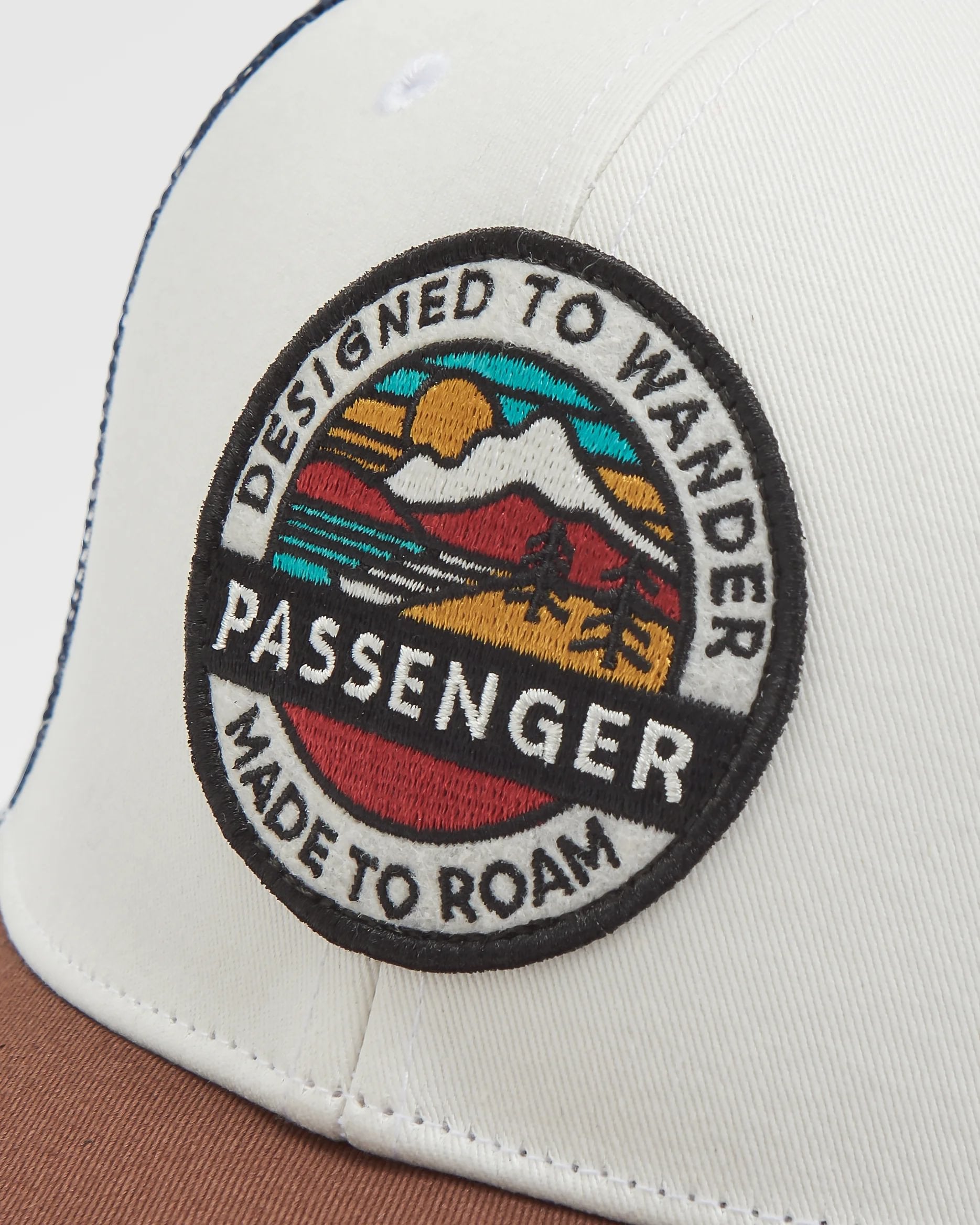 Odyssey Mesh Snapback Cap - Rich Navy/Rubber - Flatlay