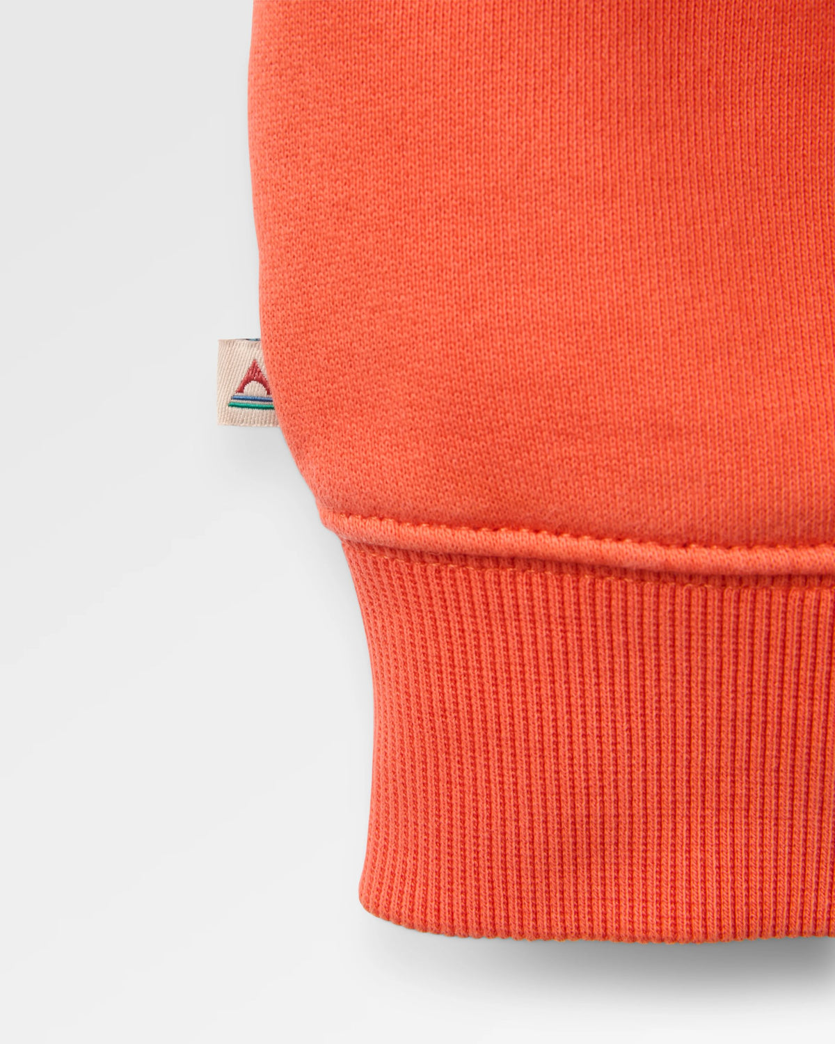 Downtime Heavyweight Sweatshirt - Ember Orange - Flatlay