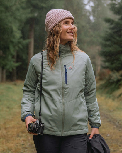 Shasta Lightweight Recycled Thermore® Hoodless Jacket - Pistachio - Lifestyle