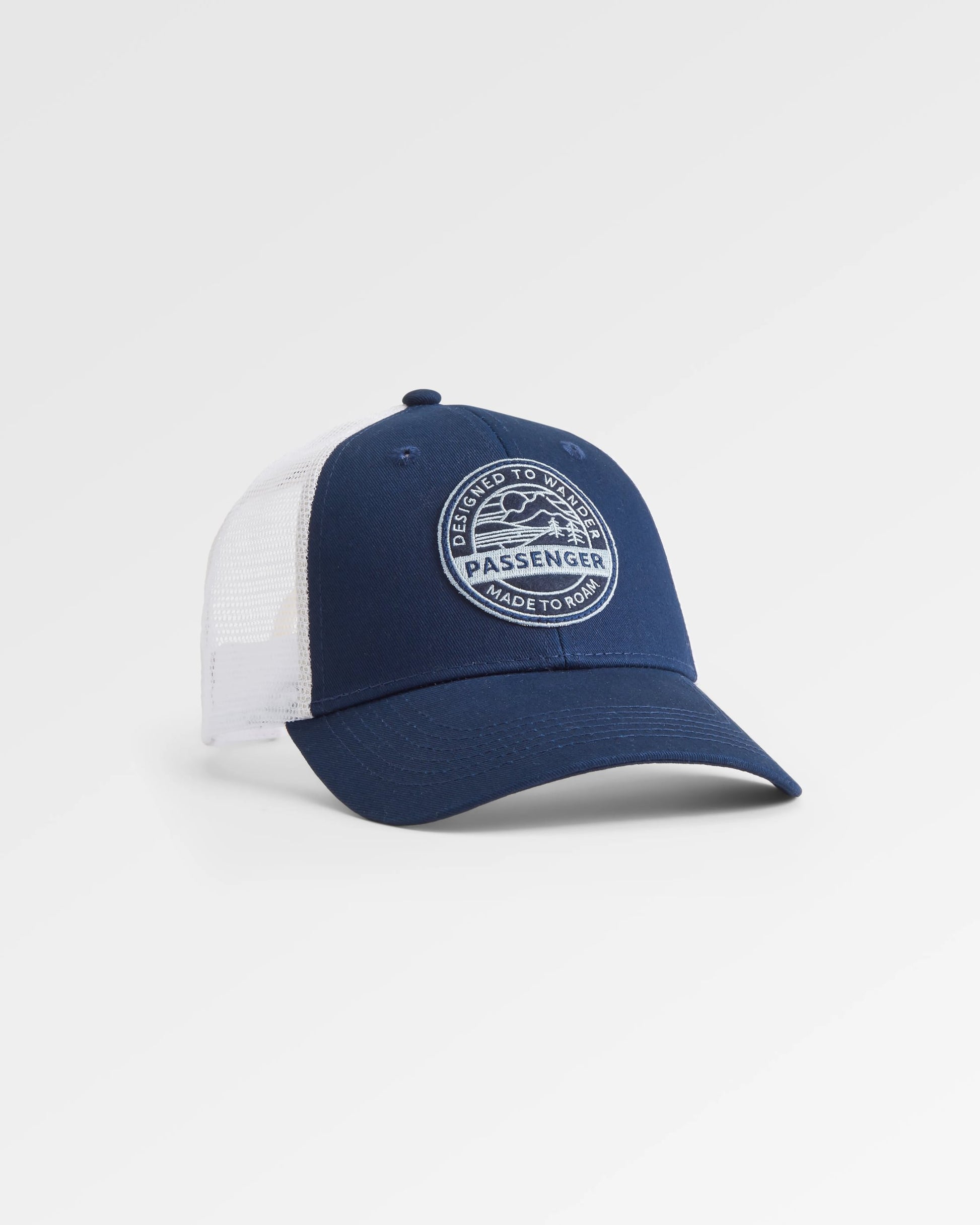 Odyssey Mesh Snapback Cap - Rich Navy