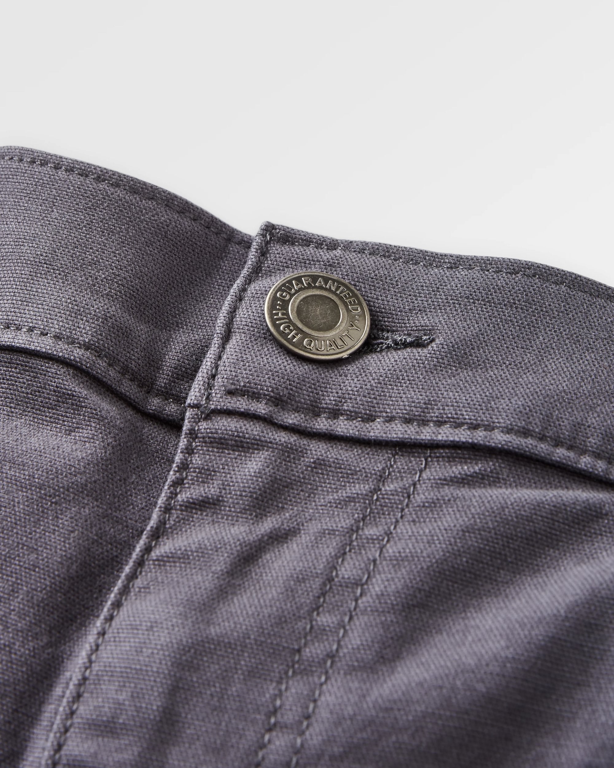 Horizon Comfort Chino - Charcoal - Flatlay