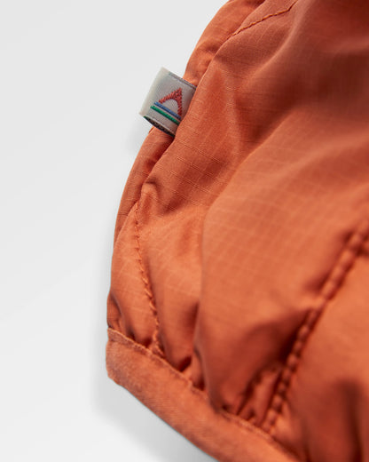 Dylan Recycled Insulated Full Zip Jacket - Burnt Orange