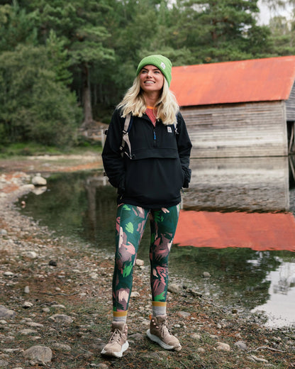 Mantra Recycled Active Legging - Abstract Mountain Fir Tree