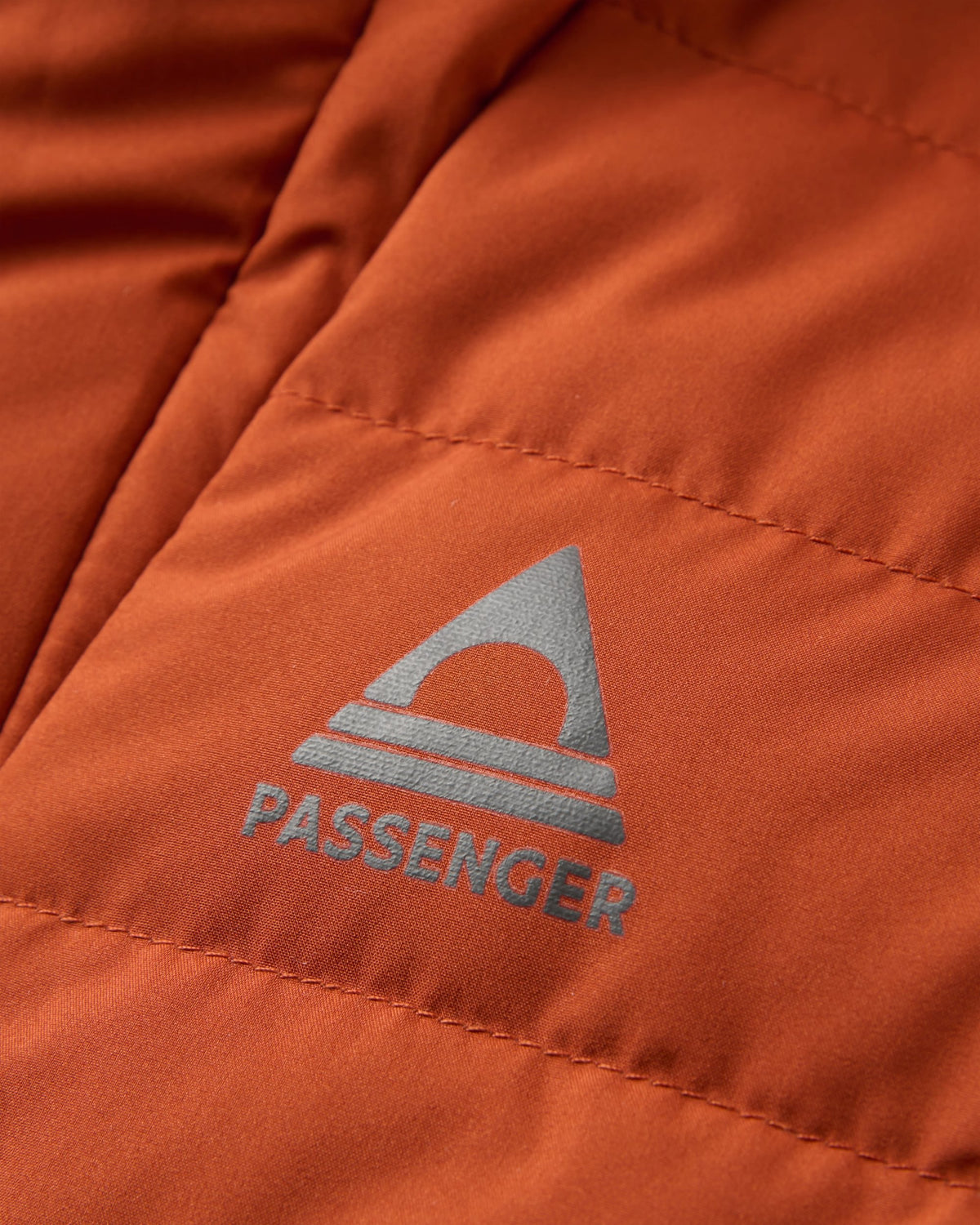 Ashland Down Jacket - Dark Rust/Caramel - Flatlay