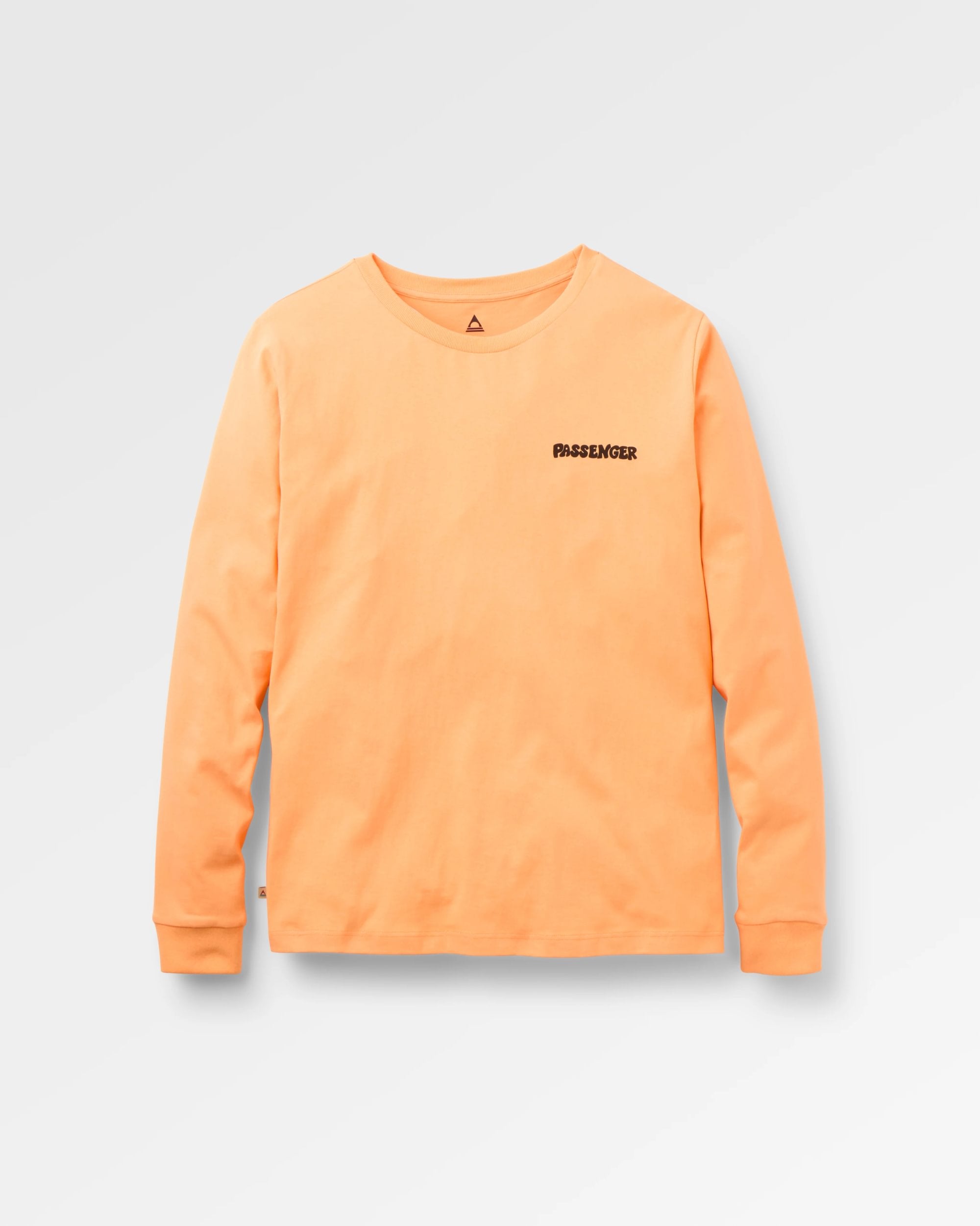Reflect LS T-Shirt - Orange Peach - Flatlay