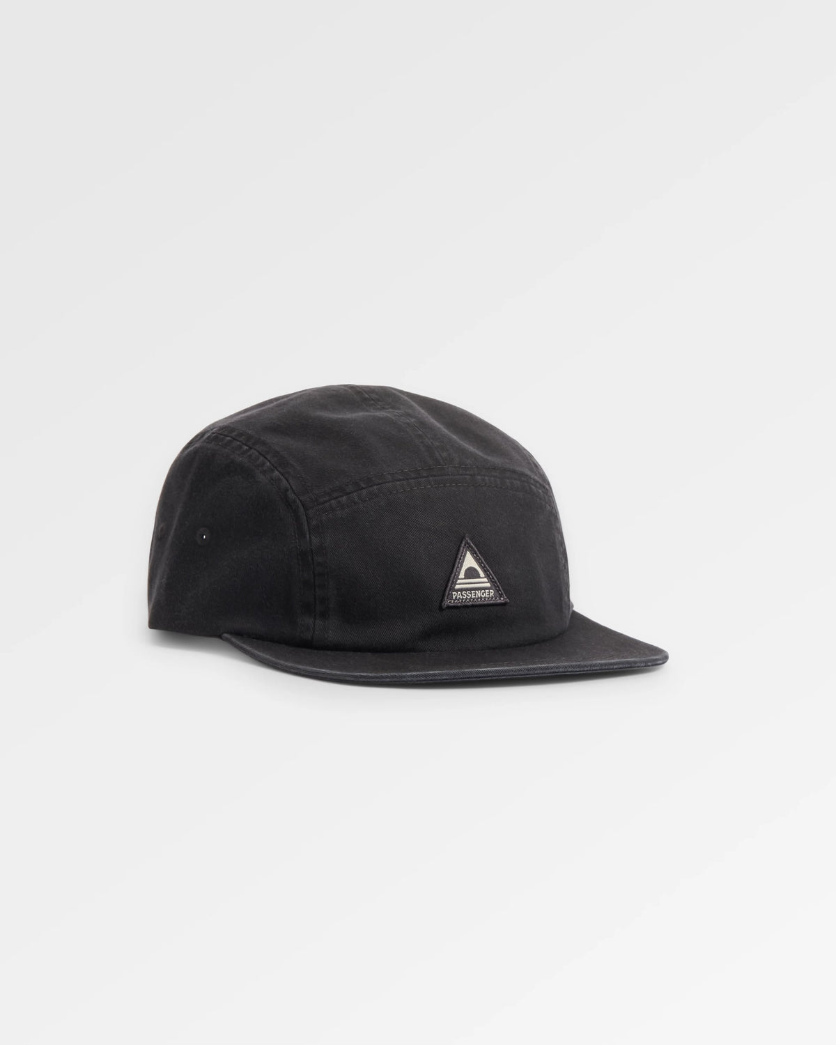 Fixie 5 Panel Cap - Faded Black - Flatlay