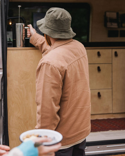 Taylor Quilted Jacket - Toffee - Lifestyle