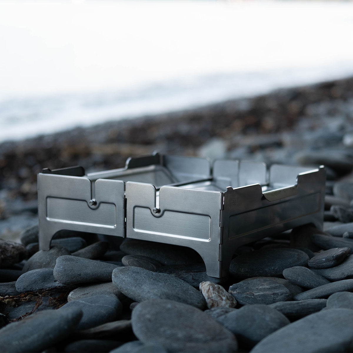 Wolf and Grizzly Fire Safe - Stainless Steel